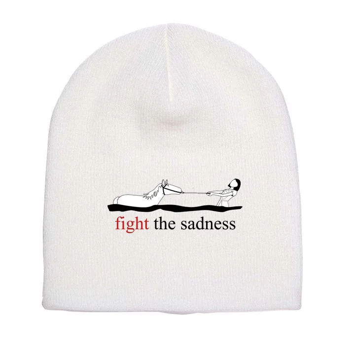 Fight The Sadness Artax Short Acrylic Beanie