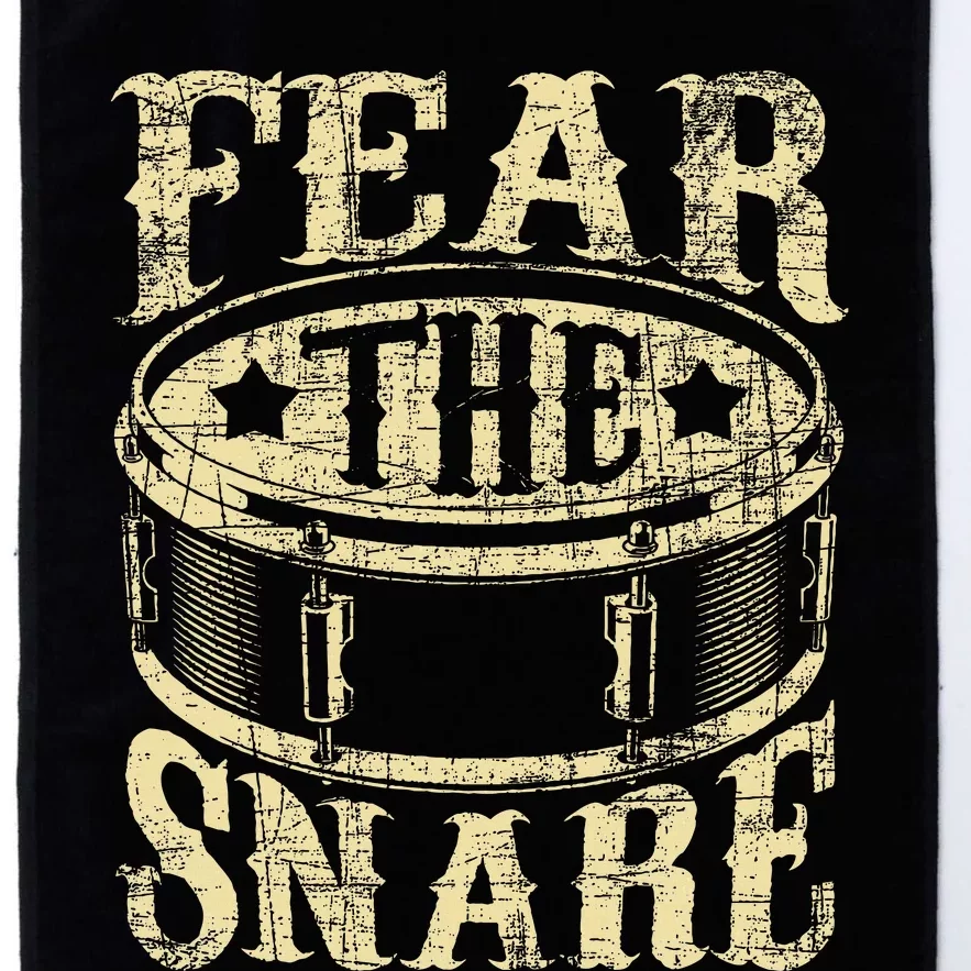 Fear The Snare Drum Drummer Percussionist Drumming Lover Platinum Collection Golf Towel