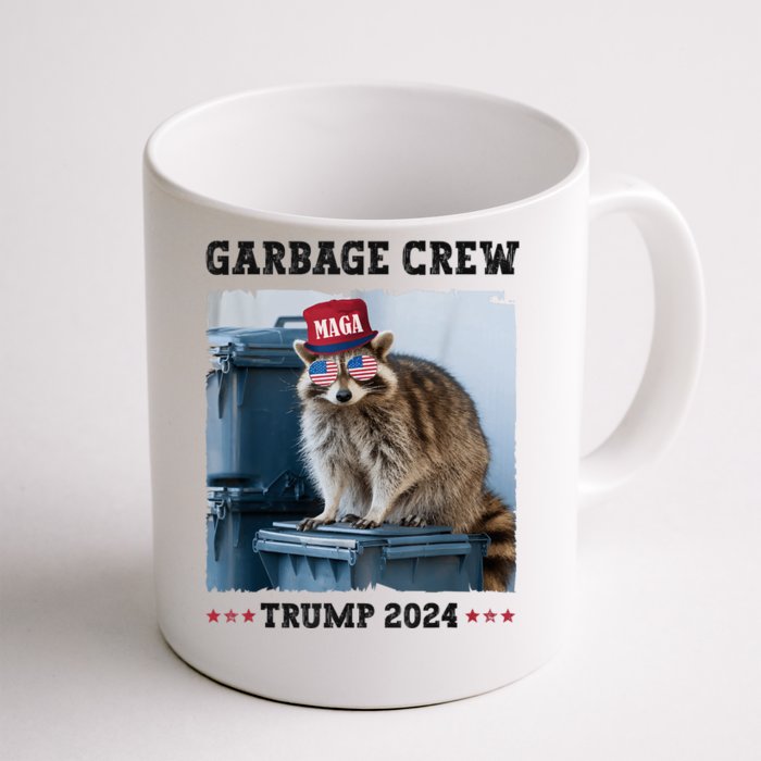 Funny Trump’S Supporters Are Garbage Joe Biden Garbage Crew Front & Back Coffee Mug