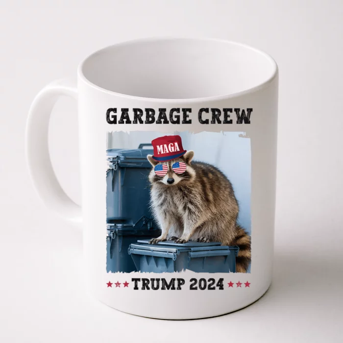 Funny Trump’S Supporters Are Garbage Joe Biden Garbage Crew Front & Back Coffee Mug