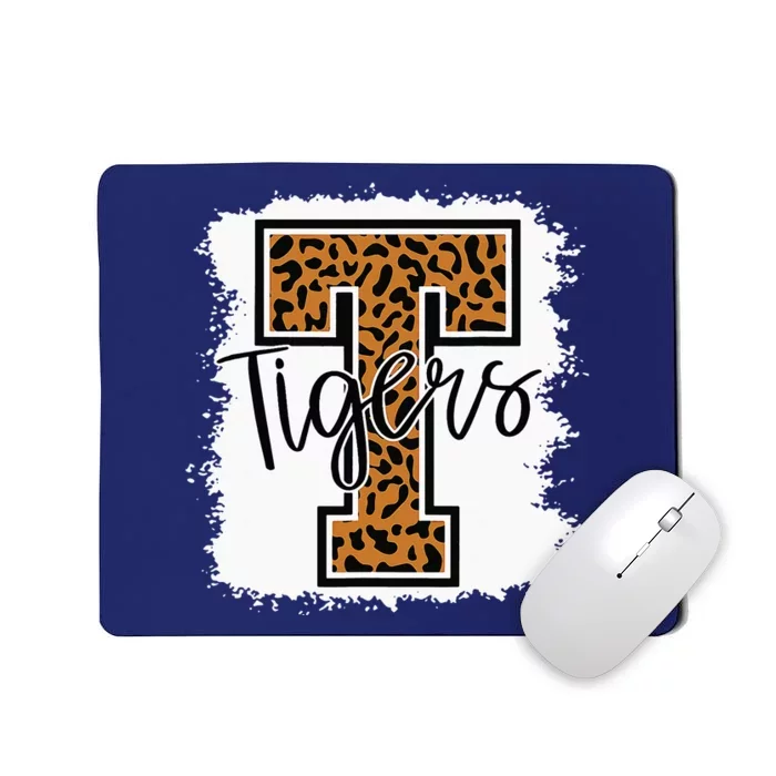 Football Tigers School Sports Fan Team Spirit Mousepad