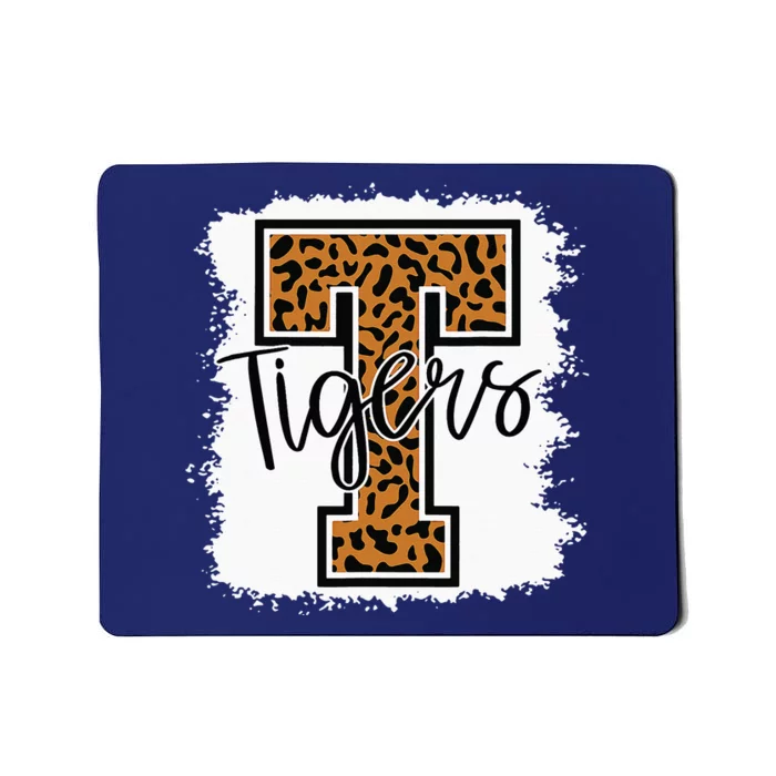 Football Tigers School Sports Fan Team Spirit Mousepad