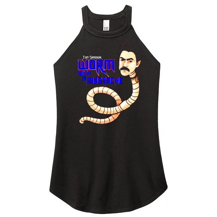 Funny Tom Sandoval You Are Worm With A Mustache Women’s Perfect Tri Rocker Tank