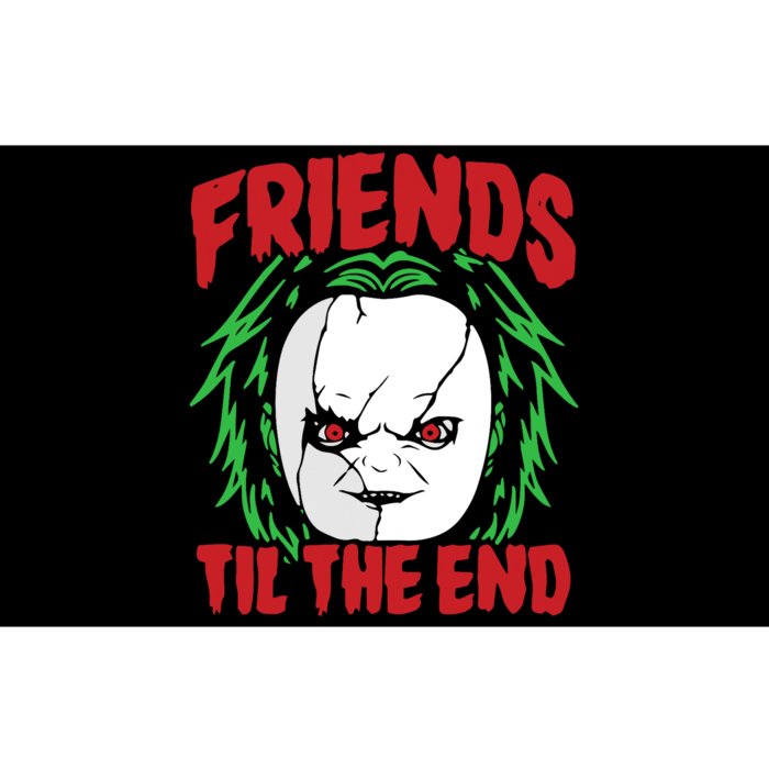 Friends Till The End Lazy Halloween Costume Horror Movie Bumper Sticker