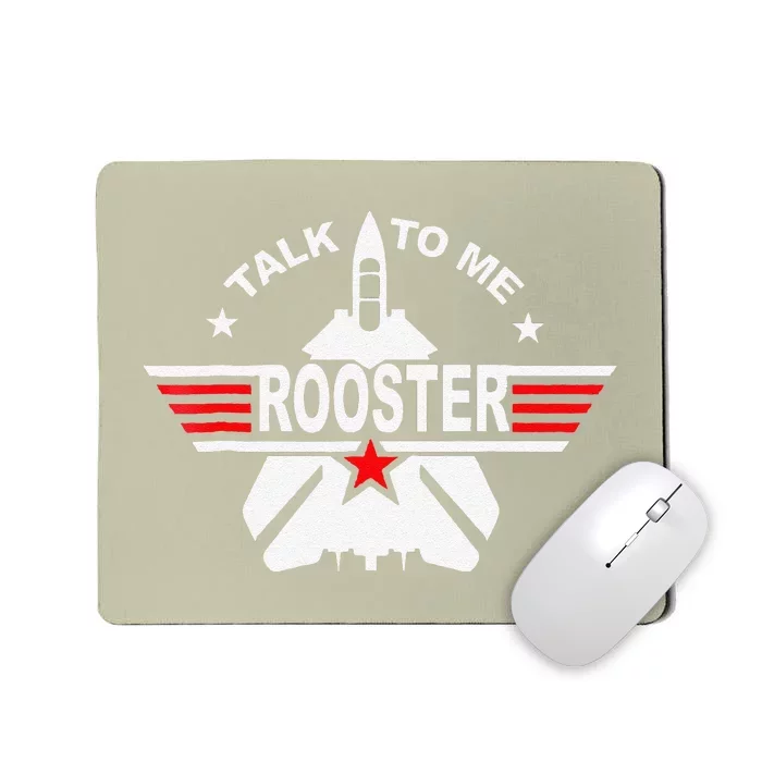 Funny Talk To Me Rooster Funny 80s Talk To Me Rooster Mousepad