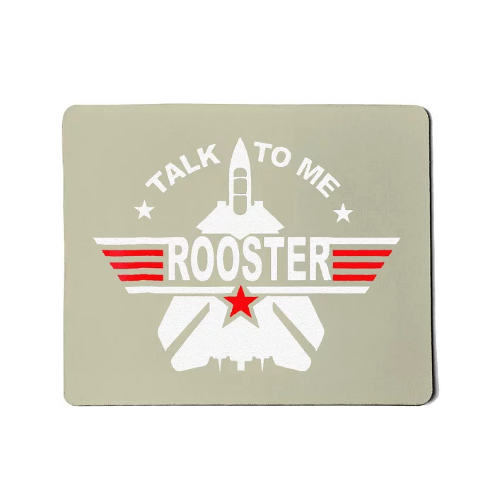 Funny Talk To Me Rooster Funny 80s Talk To Me Rooster Mousepad