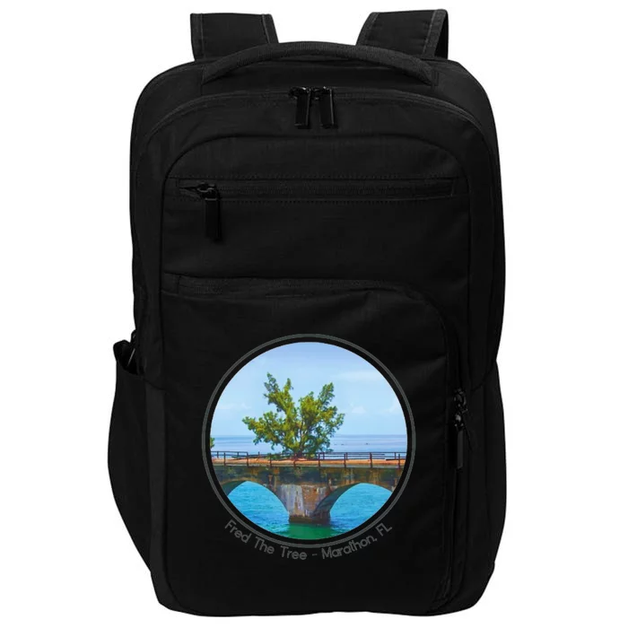 Fred The Tree Marathon Fl 7 Mile Bridge Tree Of Hope Impact Tech Backpack