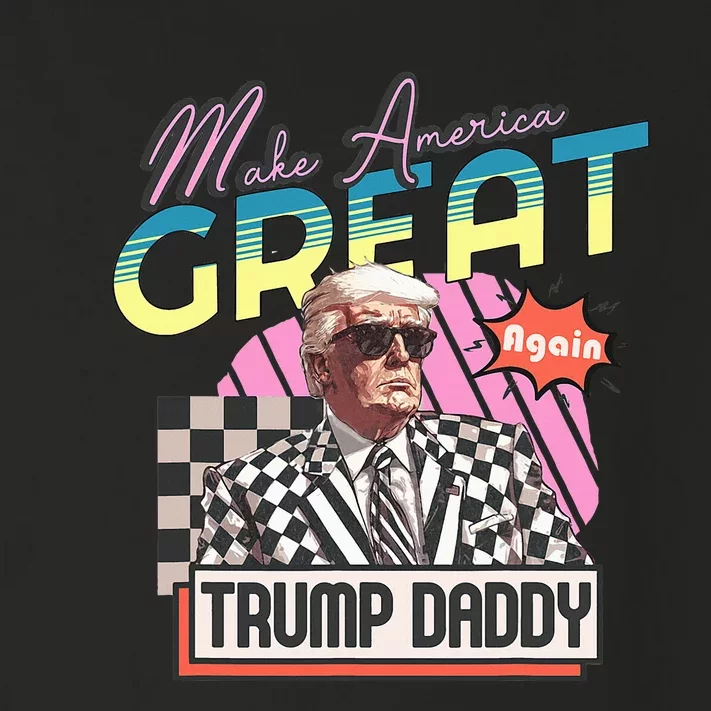 Funny Trump Take America Back DaddyS Home Trump Pink 2024 Toddler Long Sleeve Shirt