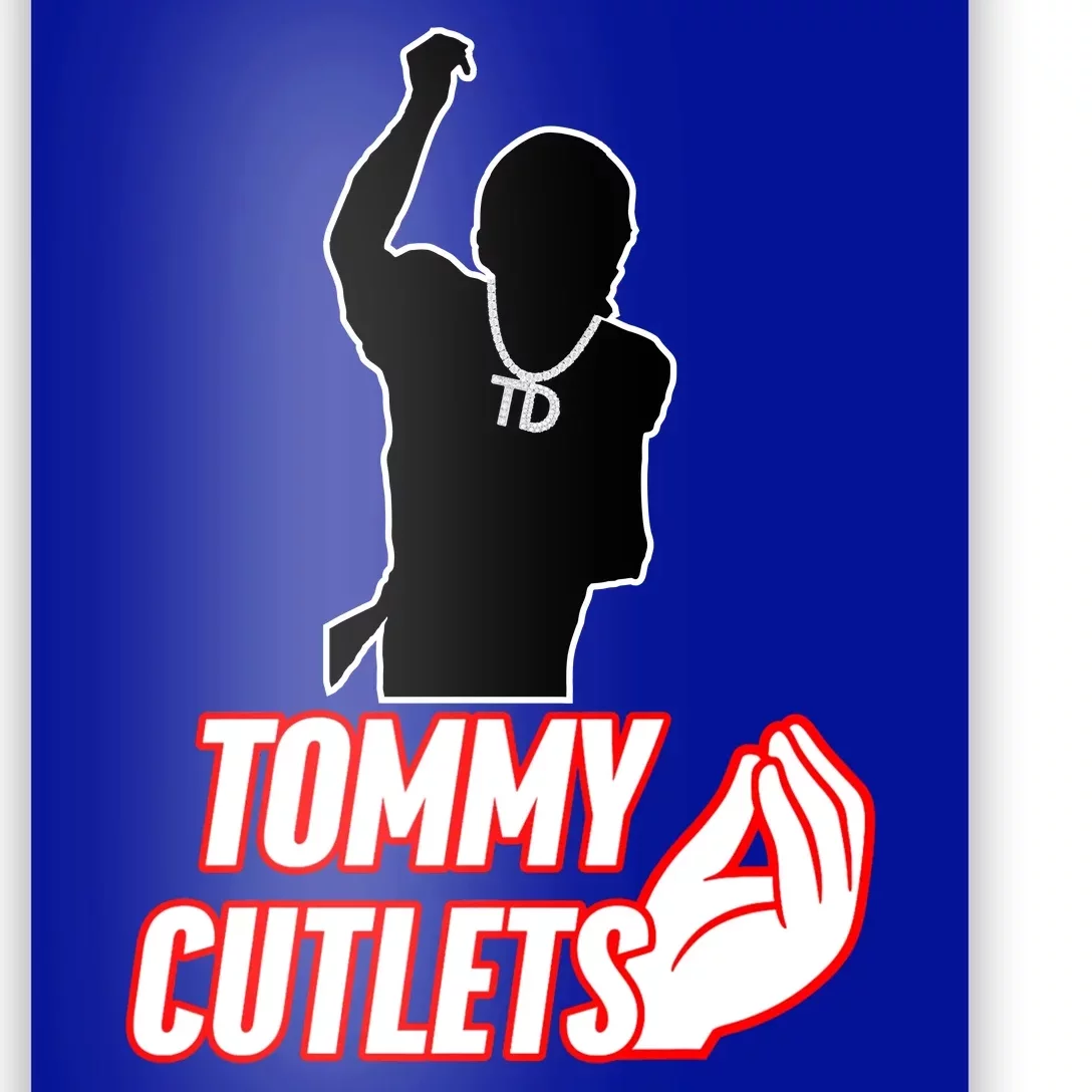 Football Td Tommy Cutlets Diamond Chain New York Italian Poster