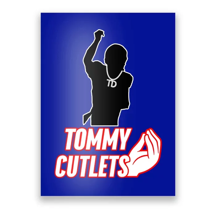 Football Td Tommy Cutlets Diamond Chain New York Italian Poster