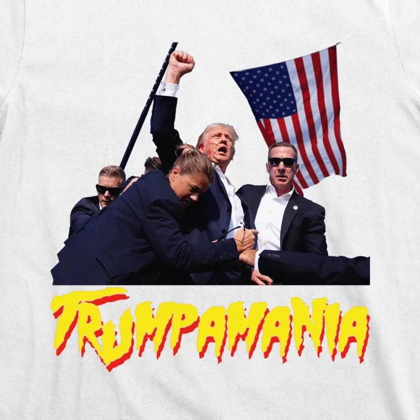 Funny Trump Trumpamania Trump Wrestling Meme Fake News Trumpamania T-Shirt