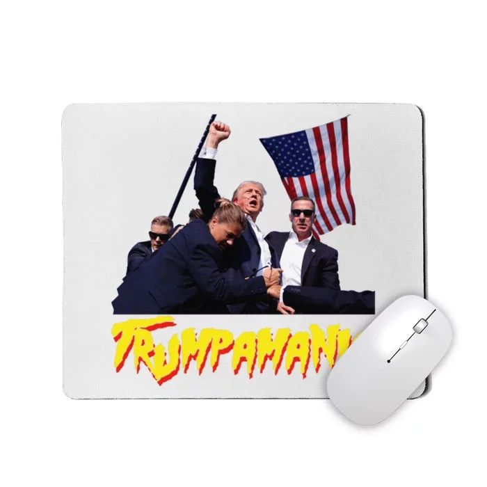 Funny Trump Trumpamania Trump Wrestling Meme Fake News Trumpamania Mousepad