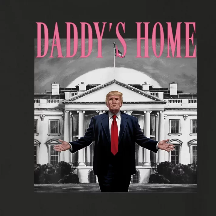 Funny Trump Take America Back DaddyS Home Trump Pink 2024 Toddler Long Sleeve Shirt