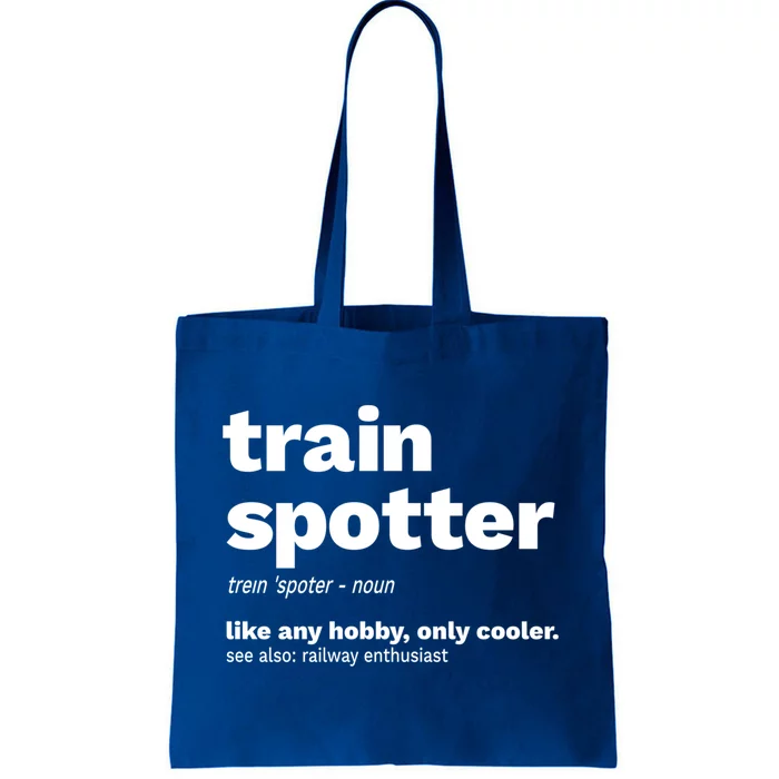 Funny Trainspotting Train Gift Great Gift Tote Bag