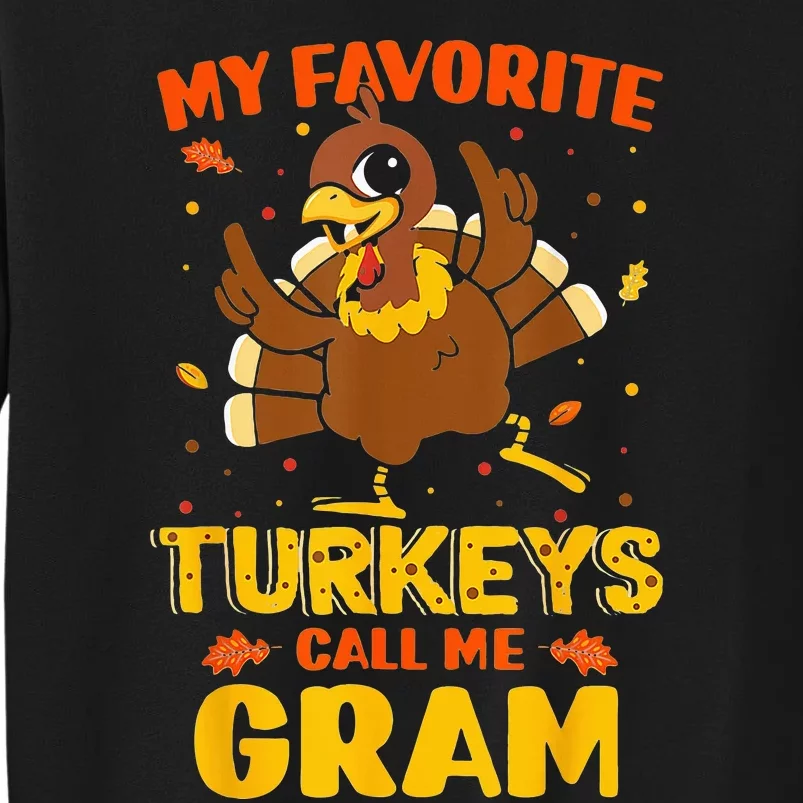 Funny Thanksgiving Turkey Hat Hilarious Turkey Lover Gift Tall Sweatshirt