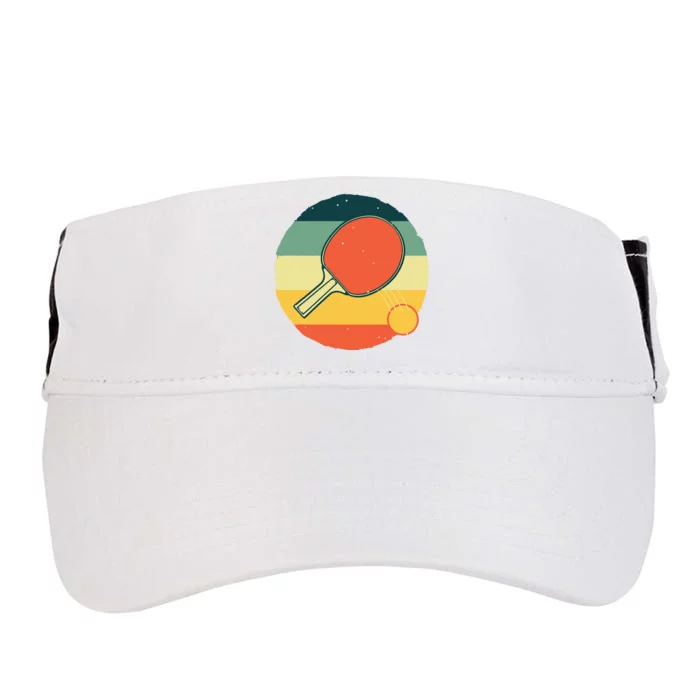 Funny Table Tennis Design For Men Women Ping Pong Players Adult Drive Performance Visor