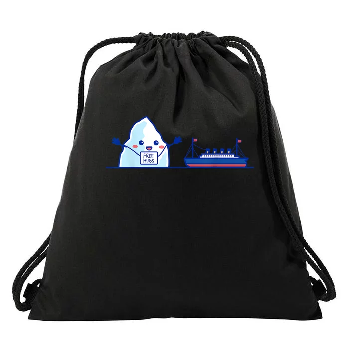 Funny Titanic Titanic Hugs Titanic Lover Kids Titanic Drawstring Bag