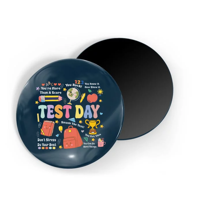 Funny Teacher Test Day Motivational Teacher Starr Testing Magnet