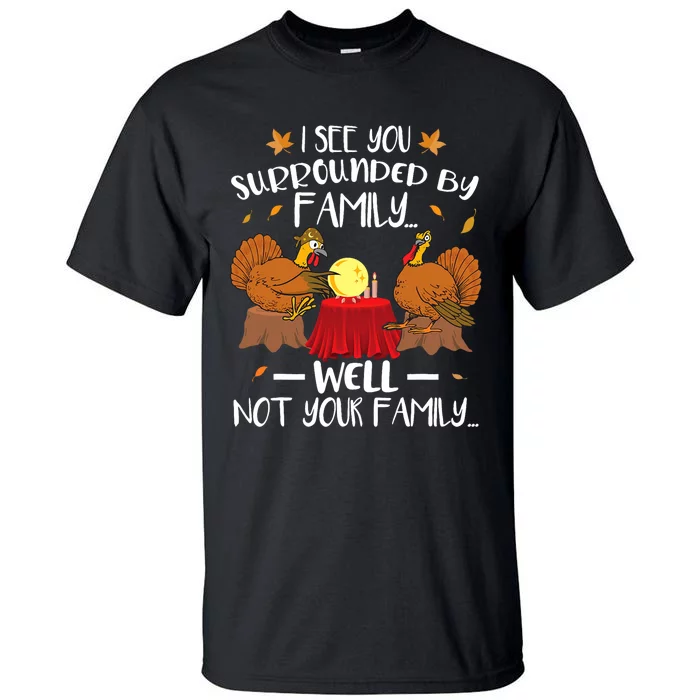 Funny Turkey Thanksgiving Tall T-Shirt