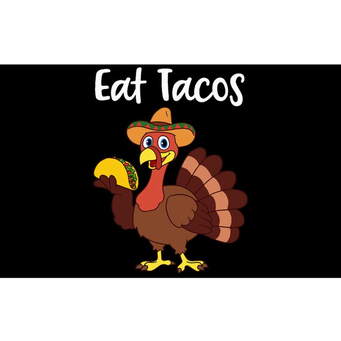 Funny Thanksgiving Turkey Day Eat Tacos Bumper Sticker