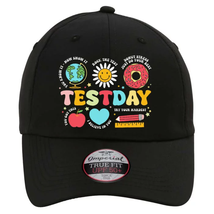 Funny Teacher Test Day Motivational Teacher Starr Test Day The Original Performance Cap