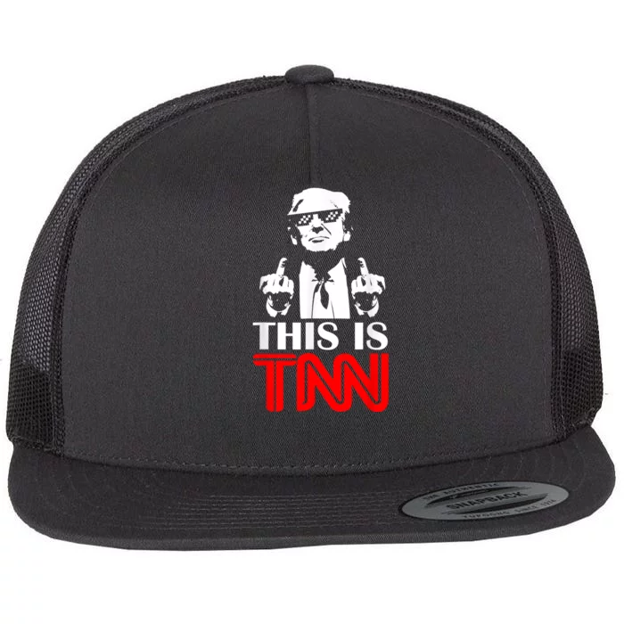 Funny Trump This Is TNN Flat Bill Trucker Hat