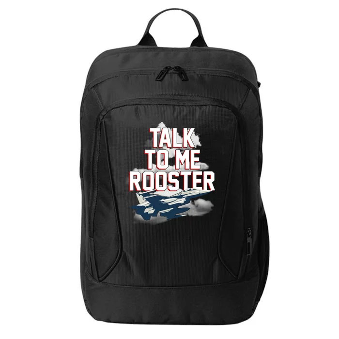 Funny Talk To Me Rooster City Backpack