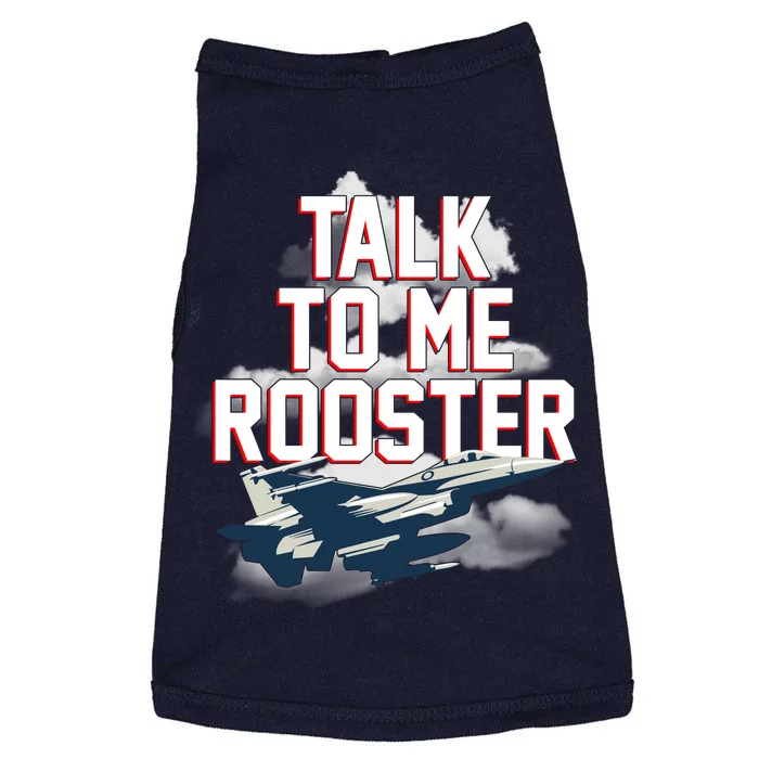 Funny Talk To Me Rooster Doggie Tank