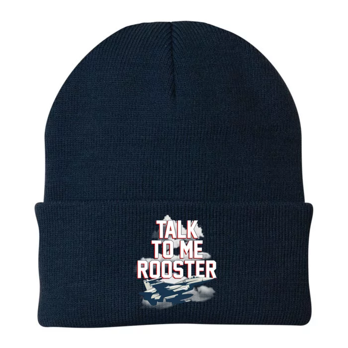 Funny Talk To Me Rooster Knit Cap Winter Beanie