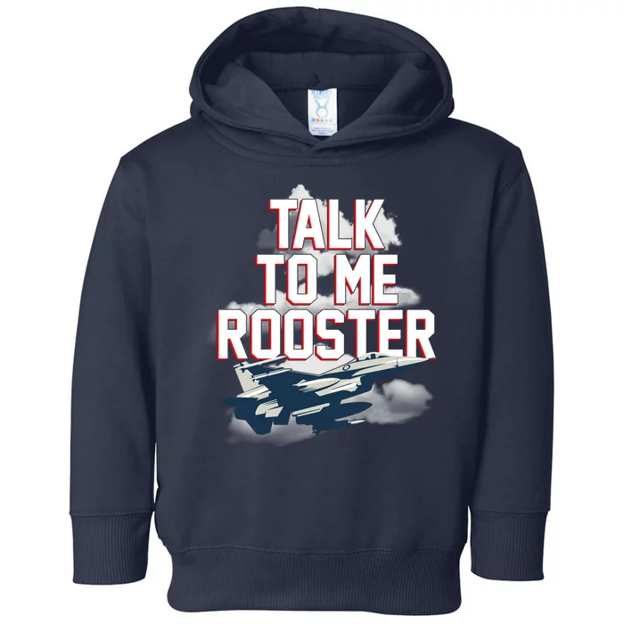 Funny Talk To Me Rooster Toddler Hoodie