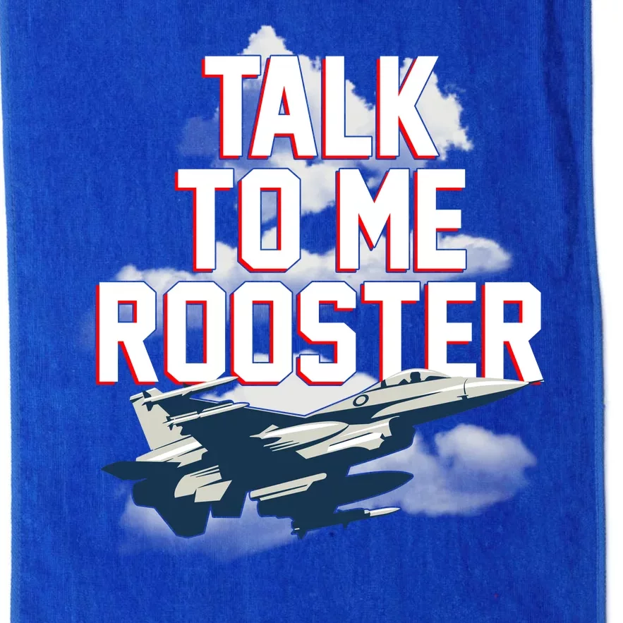 Funny Talk To Me Rooster Platinum Collection Golf Towel