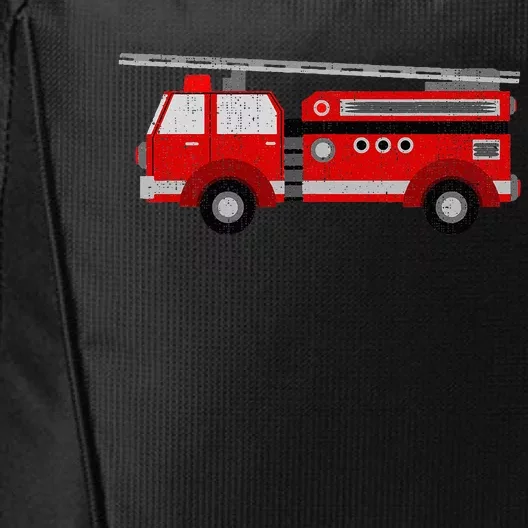 Fire Truck Trucker trailer Ladder City Backpack