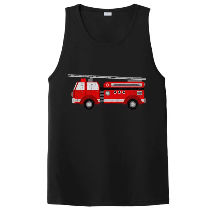 Fire Truck Trucker trailer Ladder Performance Tank