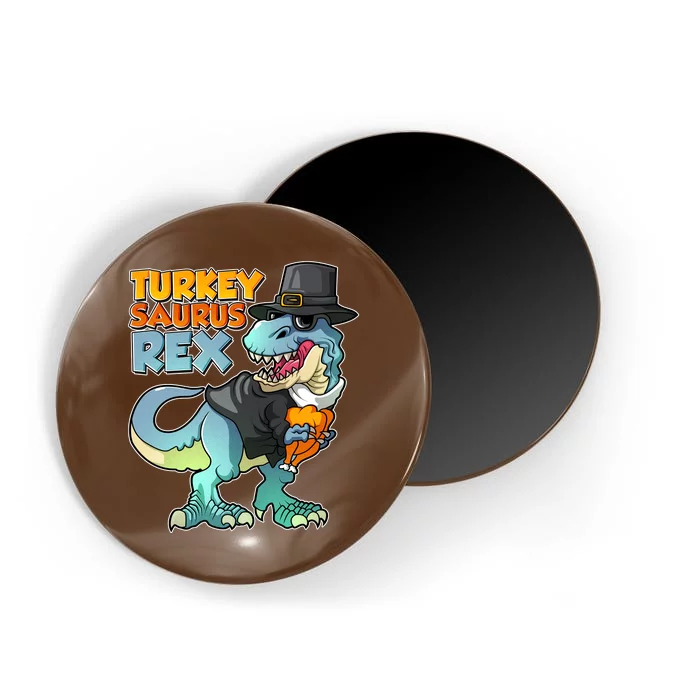 Funny Thanksgiving Turkey Saurus Rex Magnet