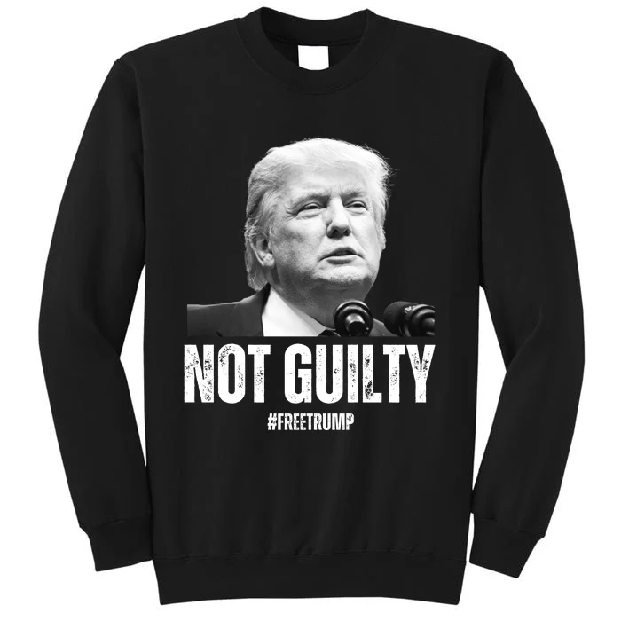 Free Trump. Trump Not Guilty, Pro Trump Supporter Sweatshirt