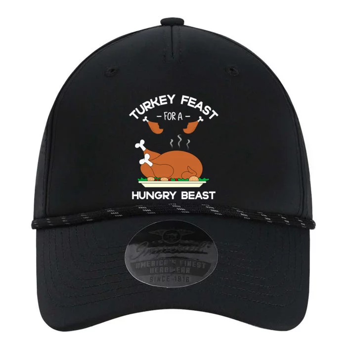 Funny Thanksgiving Turkey Feast Mode Gobble Till You Wobble Gift Performance The Dyno Cap