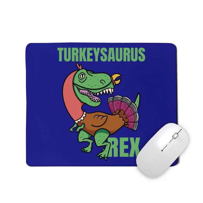 Funny Thanksgiving Turkey Turkeysaurus Rex Gift Mousepad