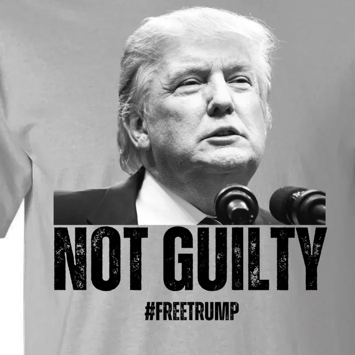 Free Trump. Trump Not Guilty, Pro Trump Supporter Tall T-Shirt