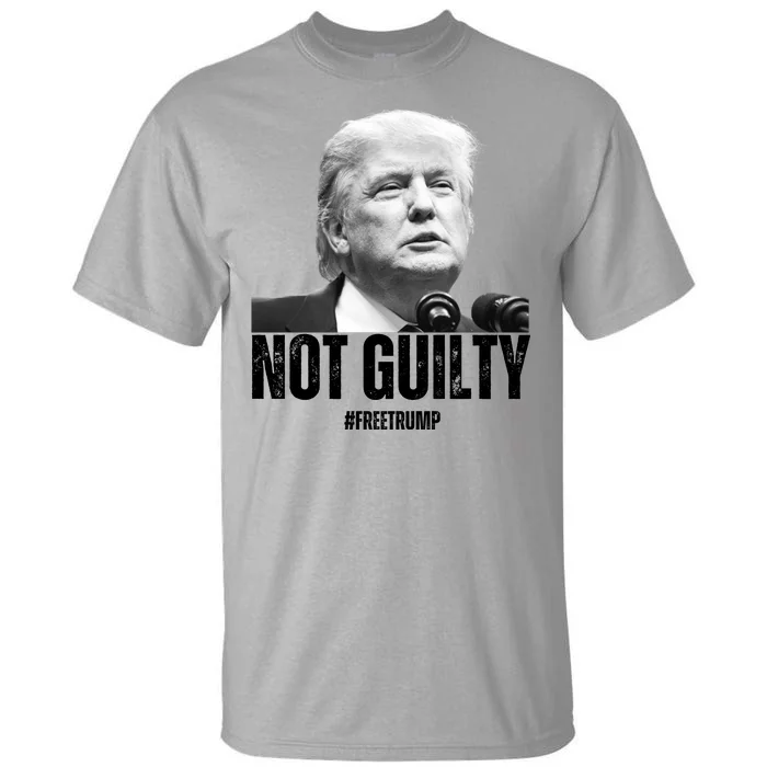 Free Trump. Trump Not Guilty, Pro Trump Supporter Tall T-Shirt