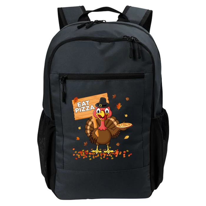 Funny Thanksgiving Turkey Eat Pizza Gift Daily Commute Backpack