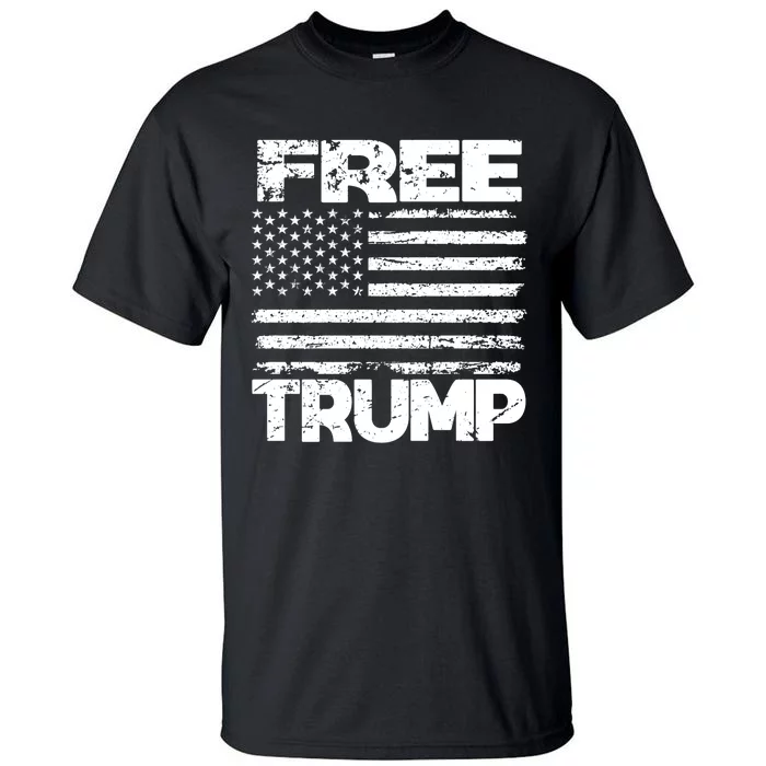 FREE TRUMP Take America Back For President 2024 TRUMP 24 USA Tall T-Shirt