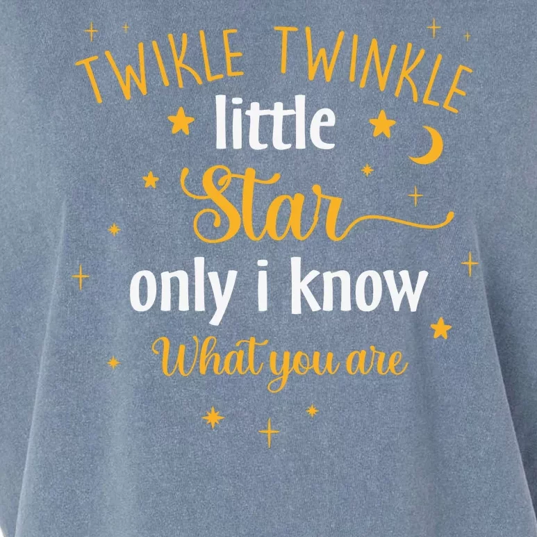 Funny Twinkle Twinkle Little Star Only I Know What You Are Garment-Dyed Women's Muscle Tee