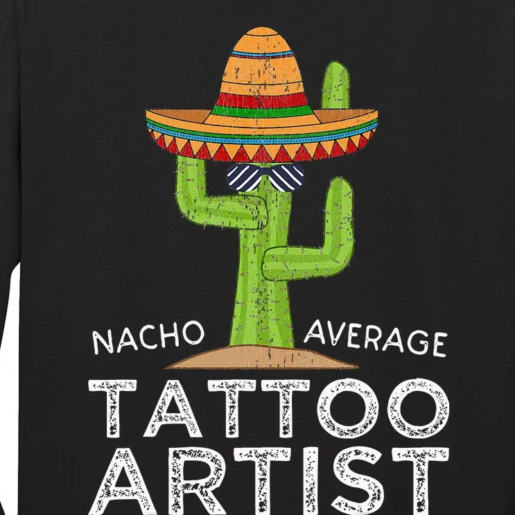 Funny Tattooist Tattoo Artist Tall Long Sleeve T-Shirt