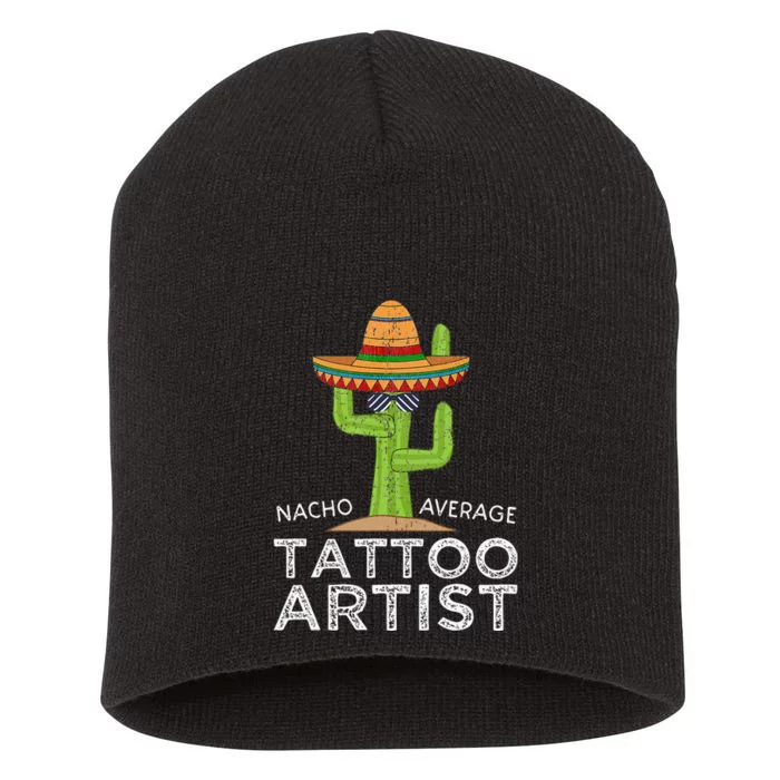 Funny Tattooist Tattoo Artist Short Acrylic Beanie