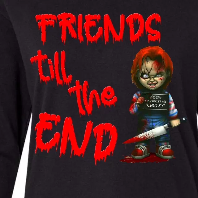 Friends Till The End Womens Cotton Relaxed Long Sleeve T-Shirt