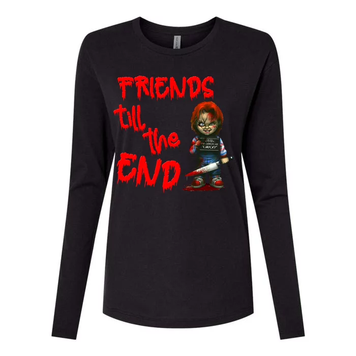 Friends Till The End Womens Cotton Relaxed Long Sleeve T-Shirt