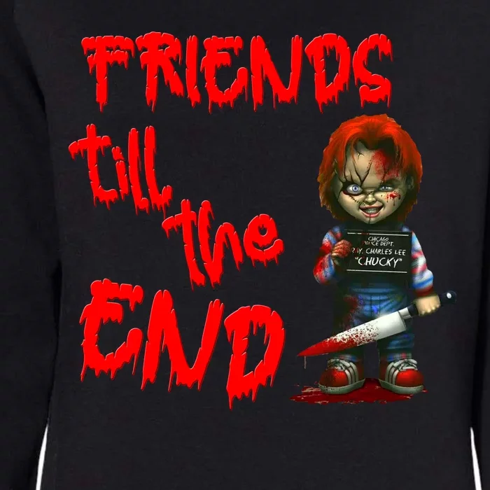 Friends Till The End Womens California Wash Sweatshirt