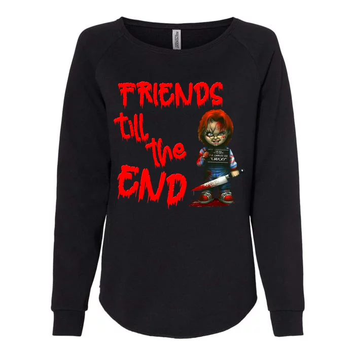 Friends Till The End Womens California Wash Sweatshirt