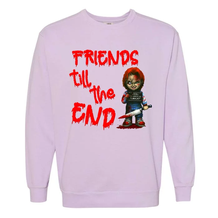 Friends Till The End Garment-Dyed Sweatshirt