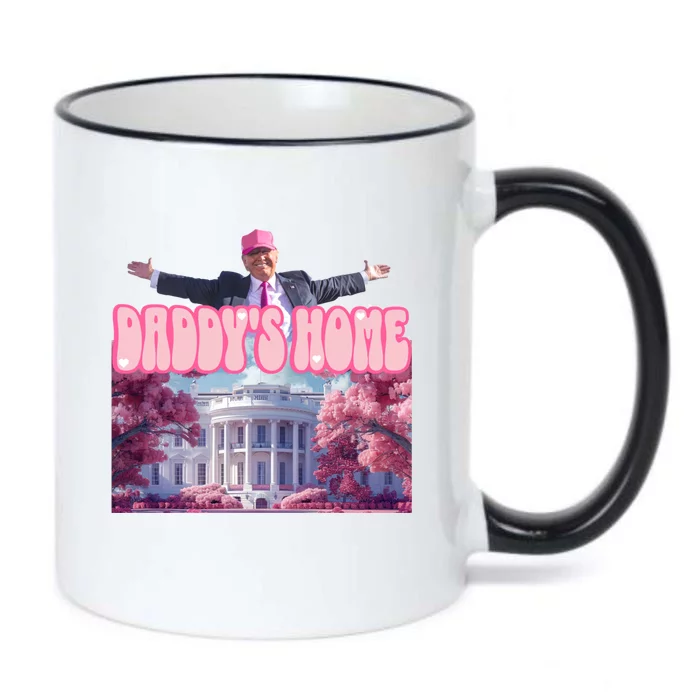 Funny Trump Take America Back DaddyS Home Trump 2024 Cool Gift Black Color Changing Mug